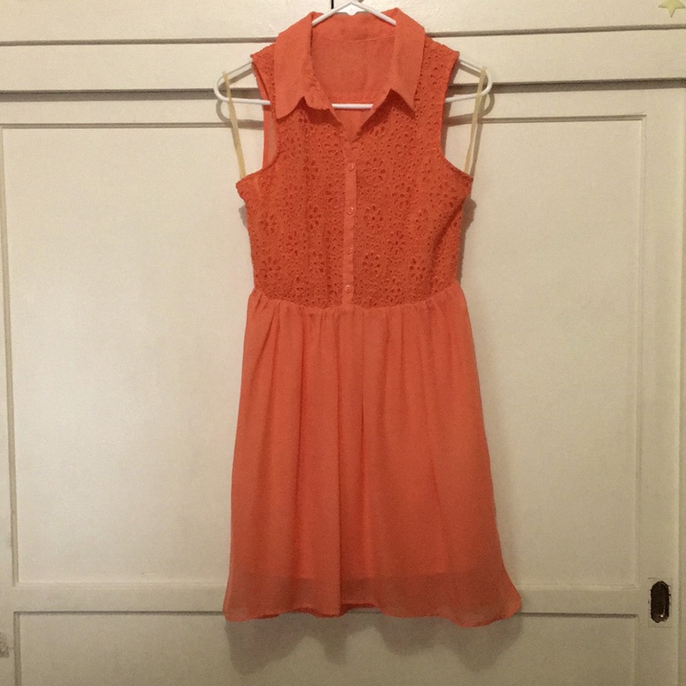 Charlotte Russe Orange Dress